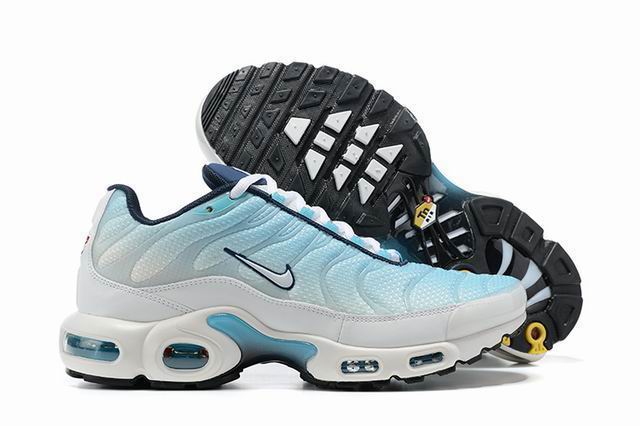 (image for) Nike Air Max Plus Baby Blue White Men's TN Shoes-100